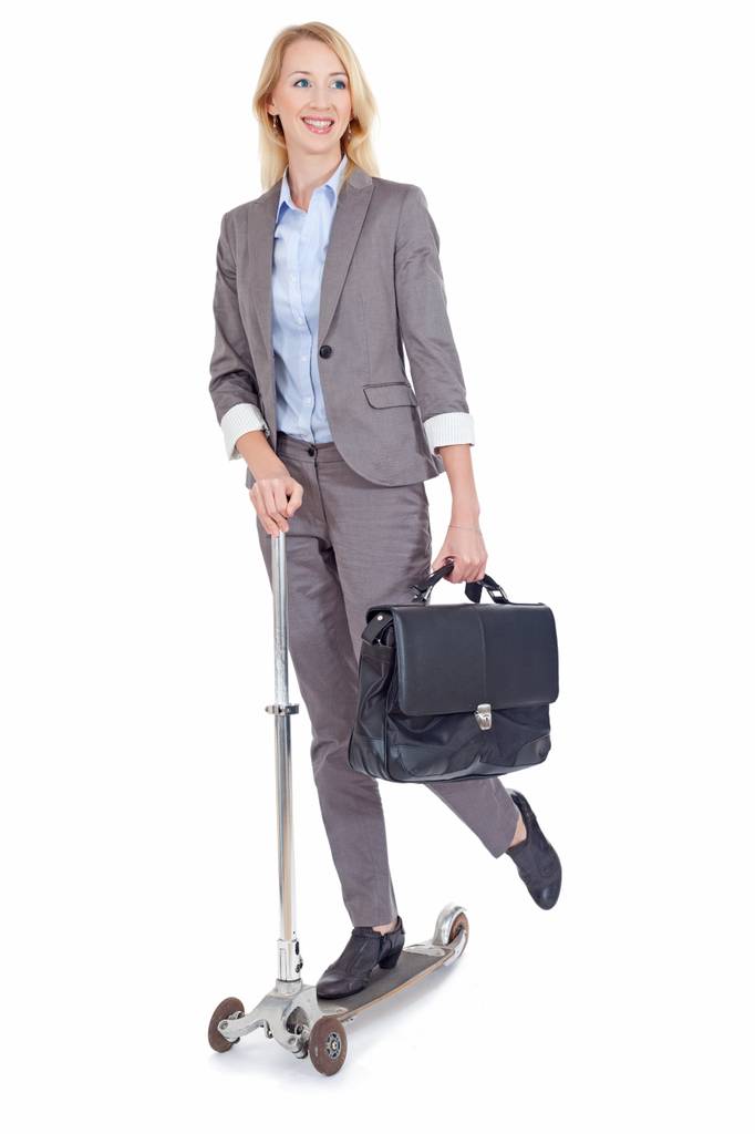 mit dem Kickboard ins Büro - warum nicht?!