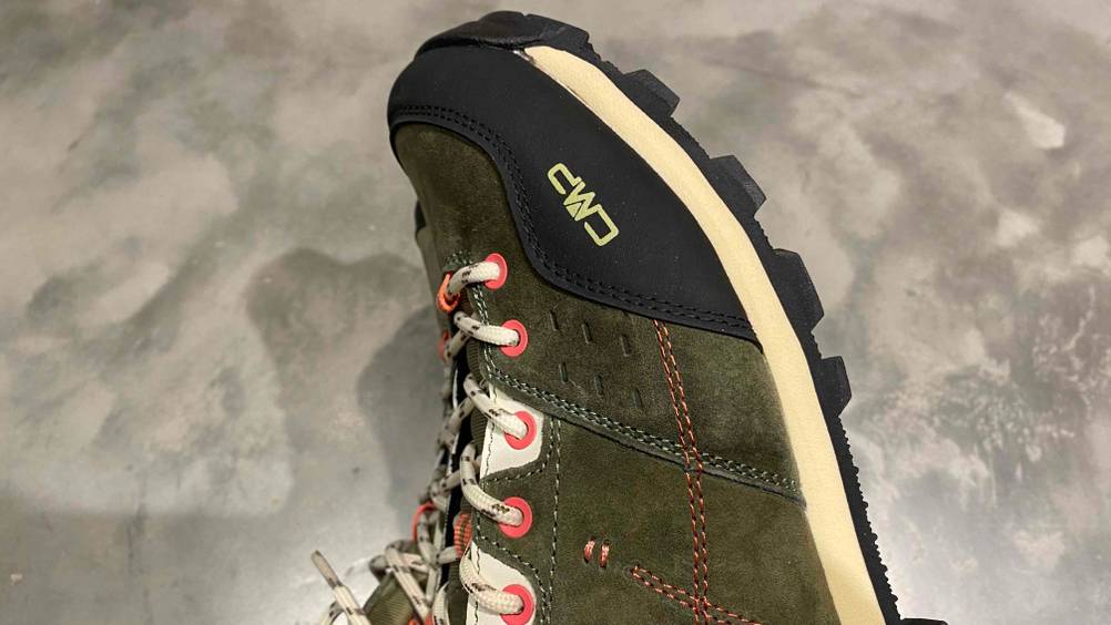 Leichtwanderschuhe Unisex im Test: Material und Verarbeitung eines Models von CMP in Nahansicht.