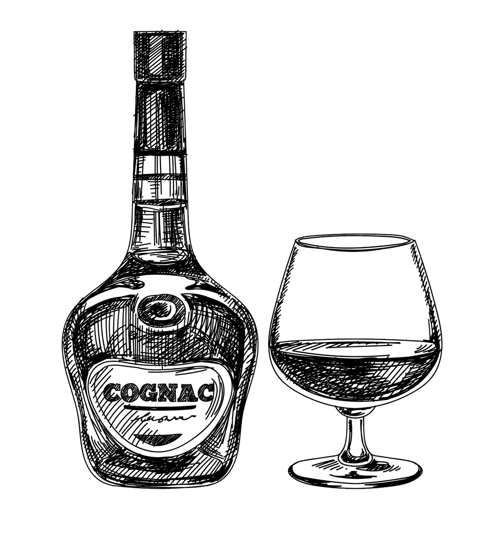 cognac flaschen cognac trinken