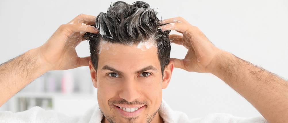 Conditioner-Männer-Test