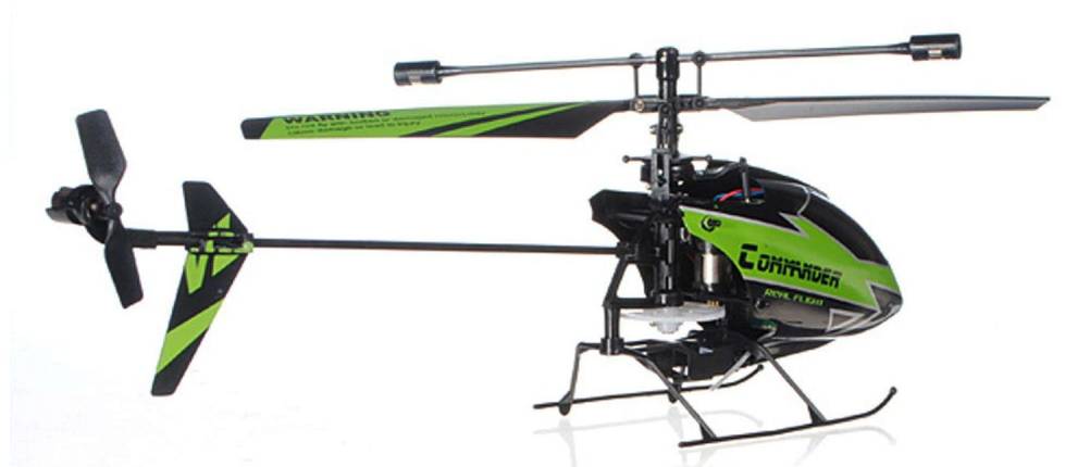 Ferngesteuerter Hubschrauber Test