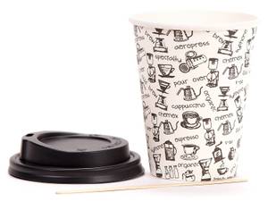 Coffee to go-Becher Pappe Test