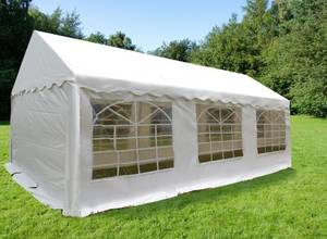 Das klassische Partyzelt. Es ist vor allem für Gartenfeste beliebt.