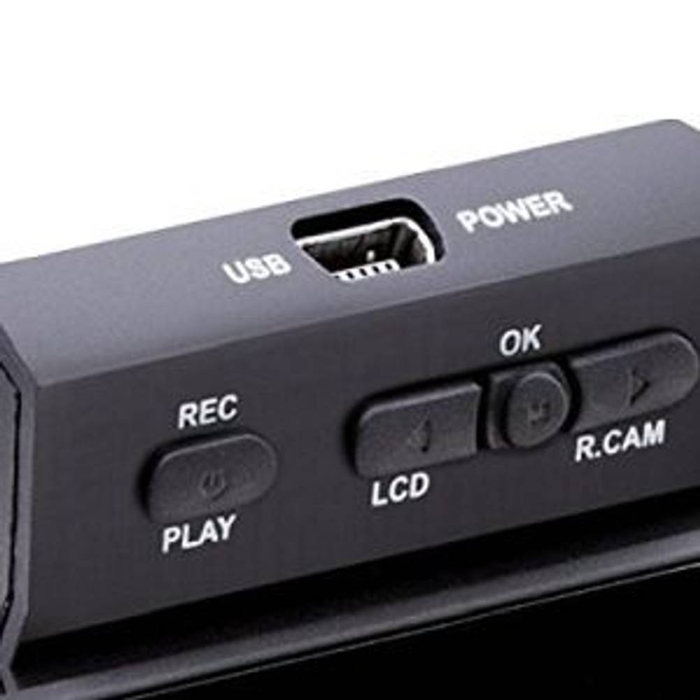 USB-Buchse an einer Dashcam.