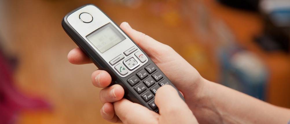 dect-telefon-schwarz