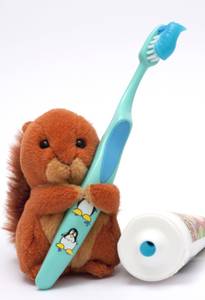 Zahnbürsten für kids sind meist bunt und mit kindlichen Motiven versehen.