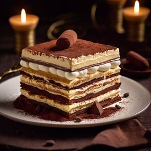 Dessertringe getestet: quadratisches Tiramisu