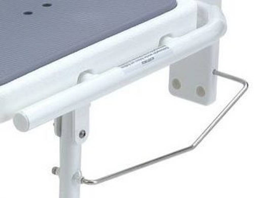 Duschklappsitz mit Haltegriff