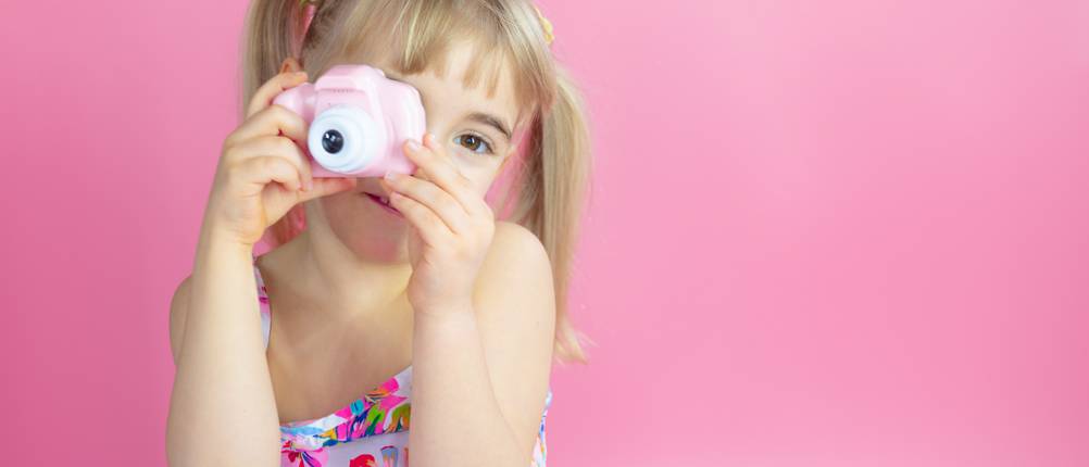 Digitalkamera pink test