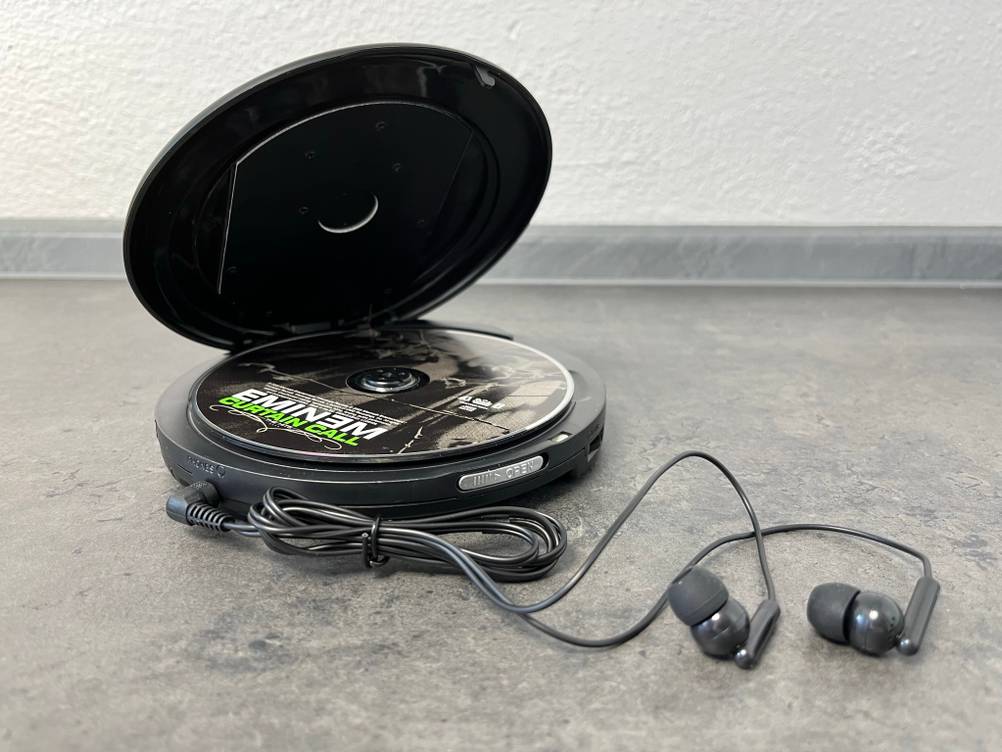 Discman CD-Player mit CD
