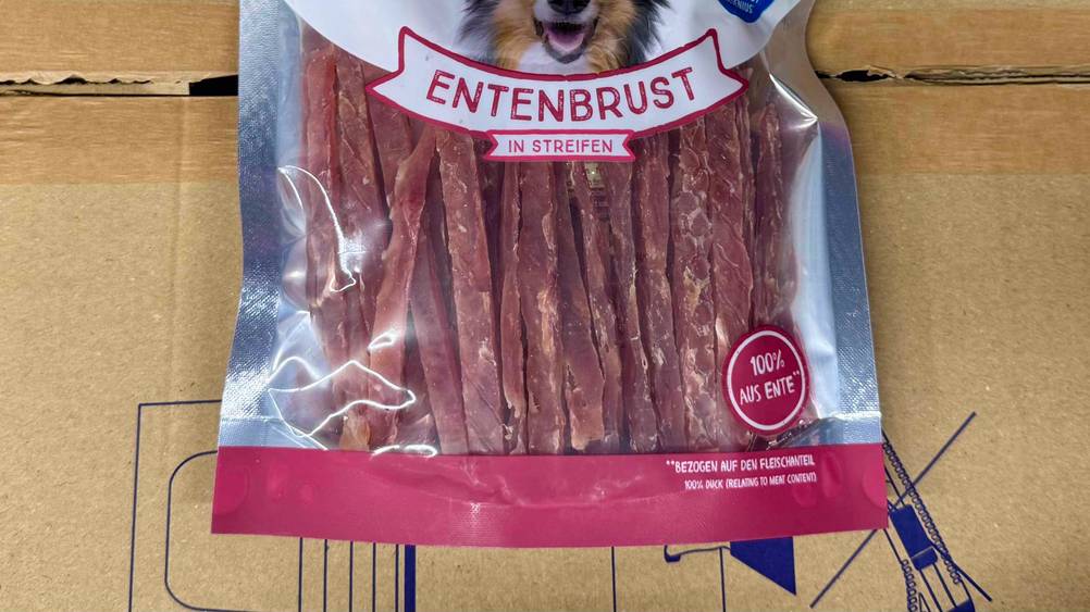 Dokas getestet: Nahaufnahme der transparenten Verpackung mit Blick auf dem Inhalt.