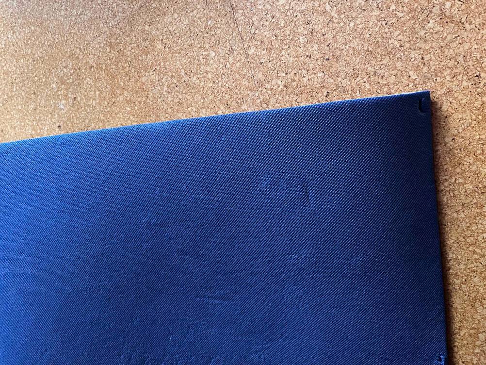 Doppel-Isomatte getestet: Nahaufnahme der Oberflächenstrucktur.