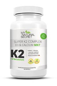 Vitamin D3 + K2 + Calcium