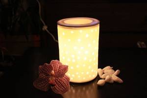 Elektrische Duftlampe angeschaltet
