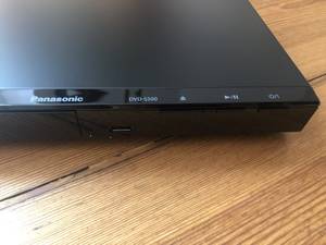 dvd player in schwarz 