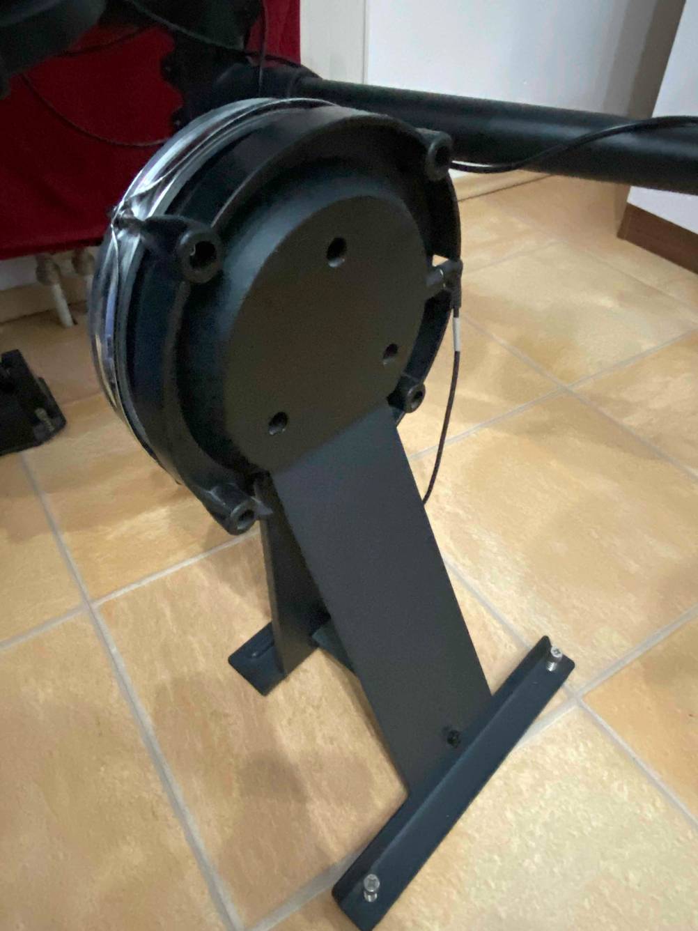 E-Drums getestet: Rückseite der Drum.