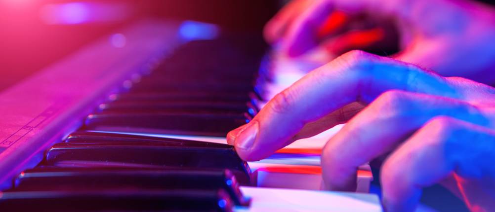 e-piano test tasten