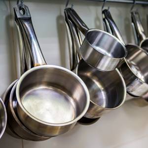 edelstahlpfanne ohne beschichtug