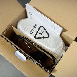 Der getestete Eierkocher von Severin wird ausgepackt.