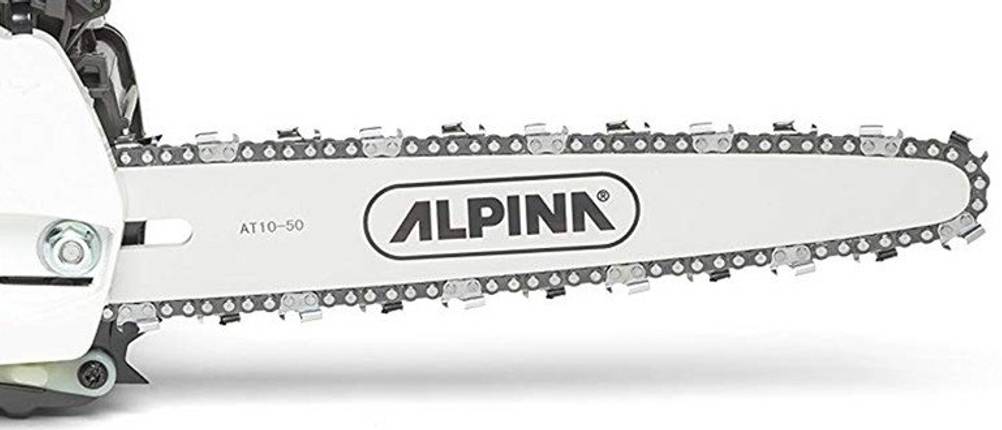Alpina Top-Handle-Kettensäge mit Carving-Schwert