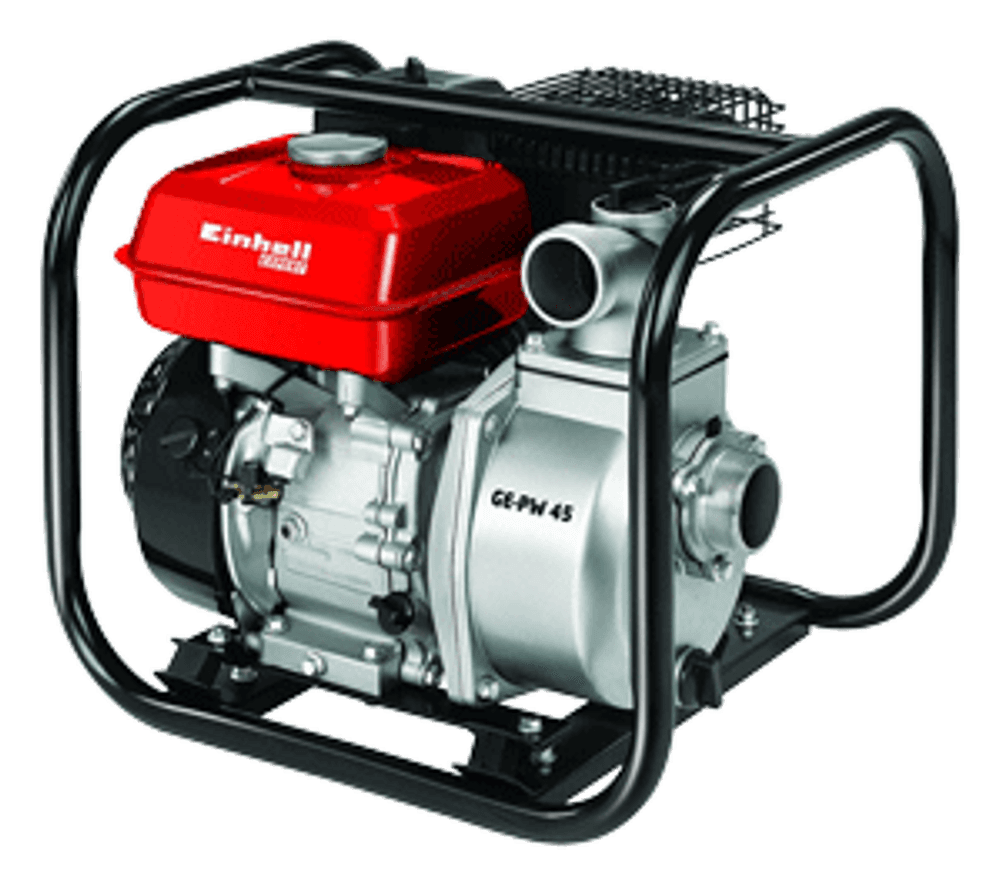 Benzinmotor mit Metallrahmen