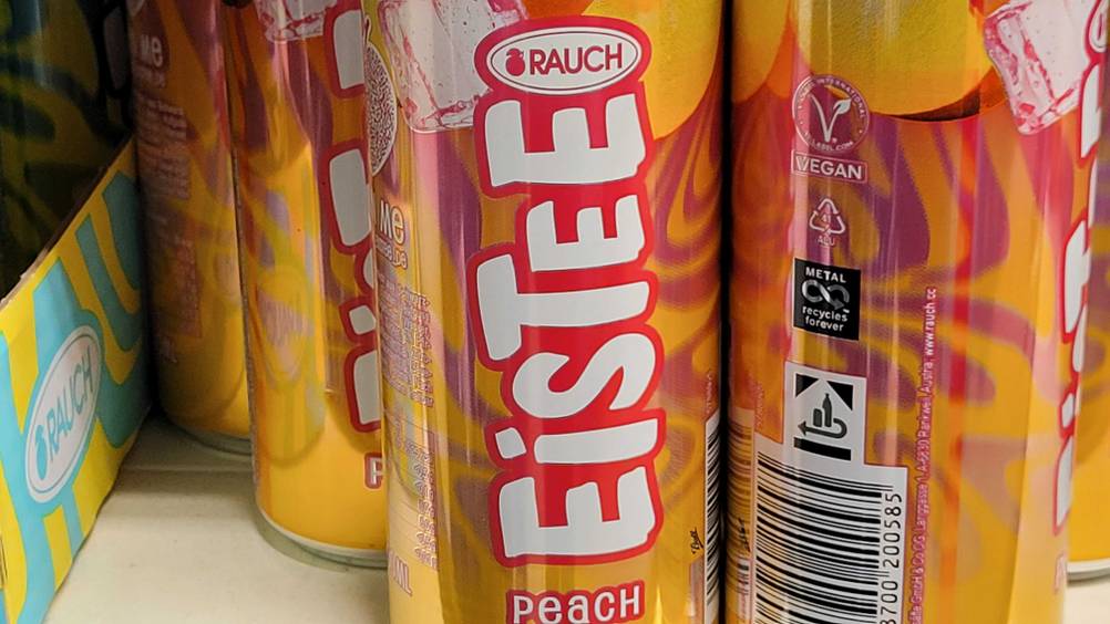 Getestet: Nahaufnahme der Artikelbezeichnung auf der Dose.