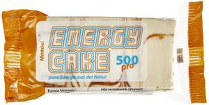 Müsli und Powerriegel in einem: die Energy Cakes, hier mit Mandel-Geschmack.