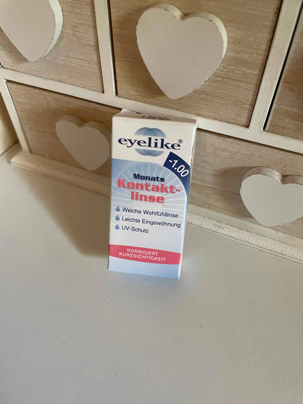 Eyelike-Monatslinsen in Originalverpackung