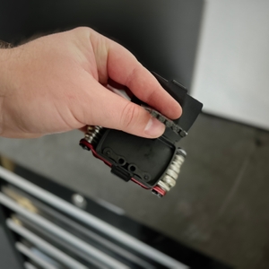 Das Fahrrad-Multitool von Crankbrothers offen im Detail.