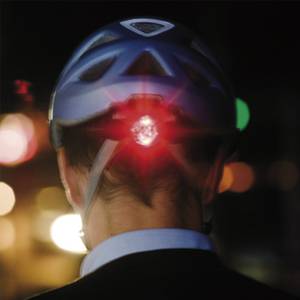 Fahrradhelm mit Licht