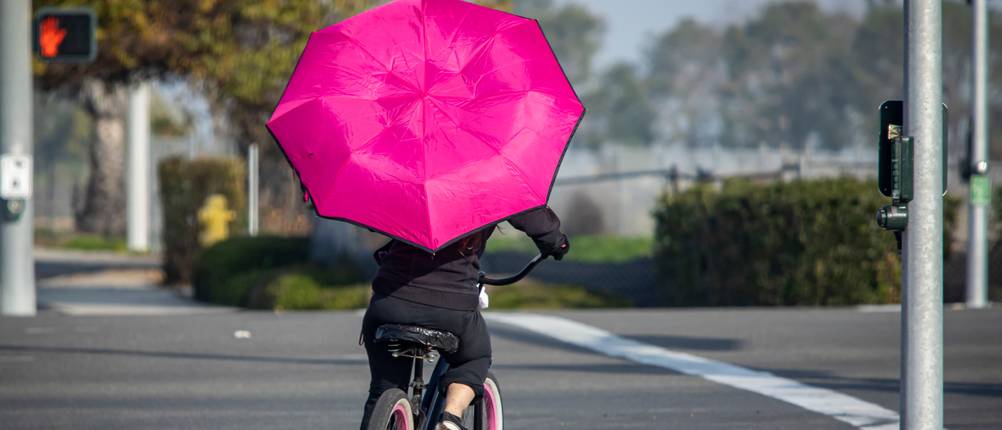 Fahrradhelm-Regenschutz