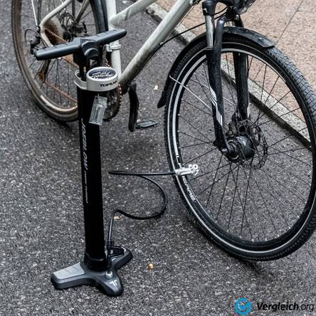 Eloxiertes Aluminium Kunststoff Fahrradluftpumpe Fahrradpumpe