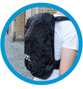 fahrradrucksack regenhuelle