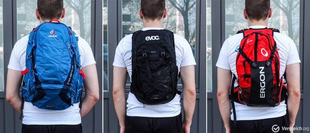 fahrradrucksack vergleich