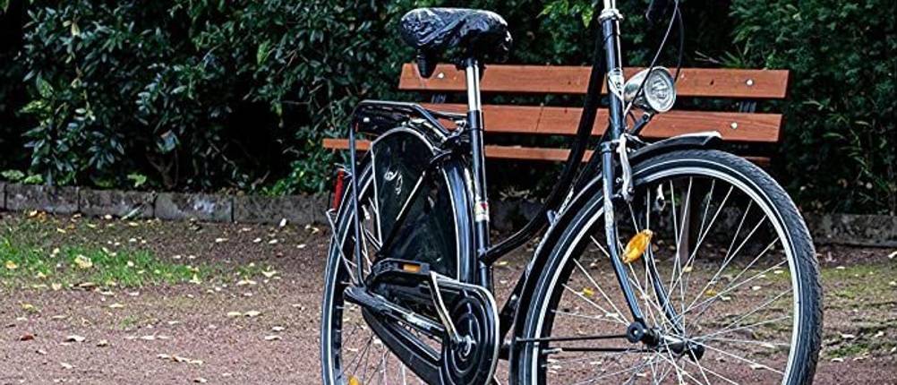 Fahrradsattel-Regenschutz Test