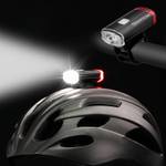 Fahrradscheinwerfer mit Fernlicht im Test: Scheinwerfer auf Helm
