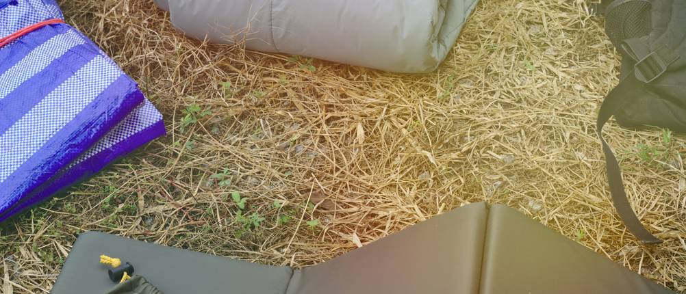 Faltbare Isomatte Test