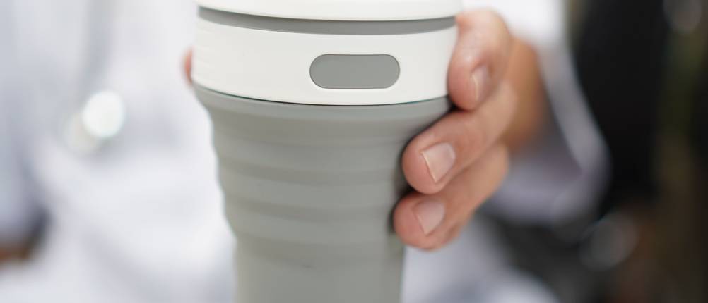Faltbecher-Test
