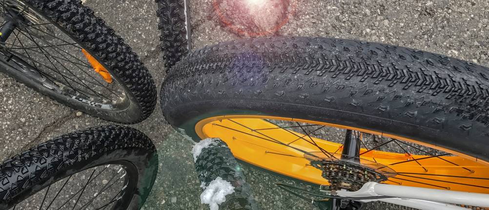 Fatbike dicke Reifen