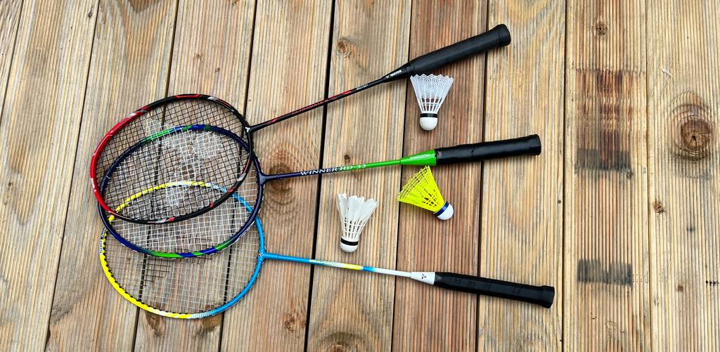Federball-Set-Test Schläger