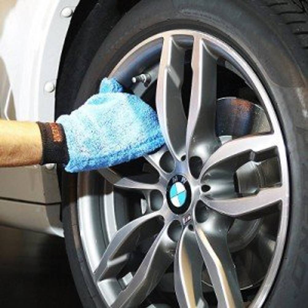 Felgenhandschuh für die Autoreinigung