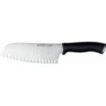Felix-Messer im Test: Felix Solingen 176007 Resolute Santoku-Küchenmesser mit Kullenschliff