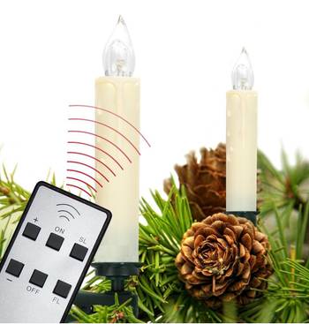 Kabellose Christbaumkerzen: Top 10 Test & Vergleich