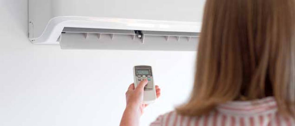 handhabung Klimaanlage