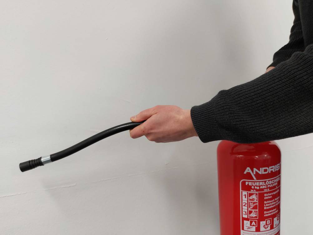 Feuerlösche in Action