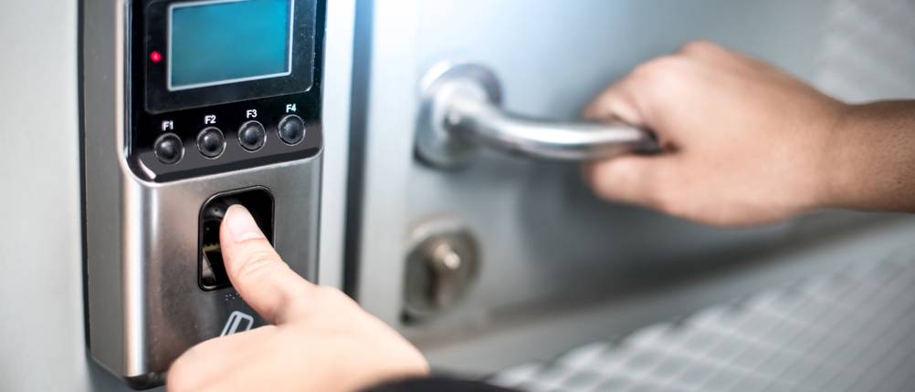 fingerprint-türöffner test