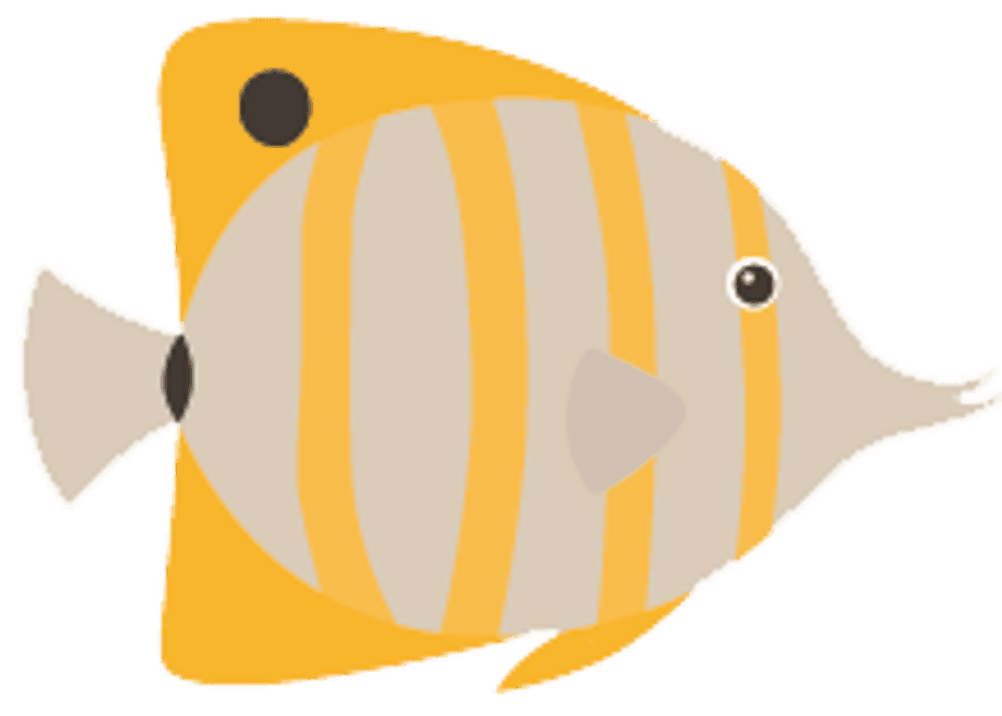 Gelber Fisch Grafik