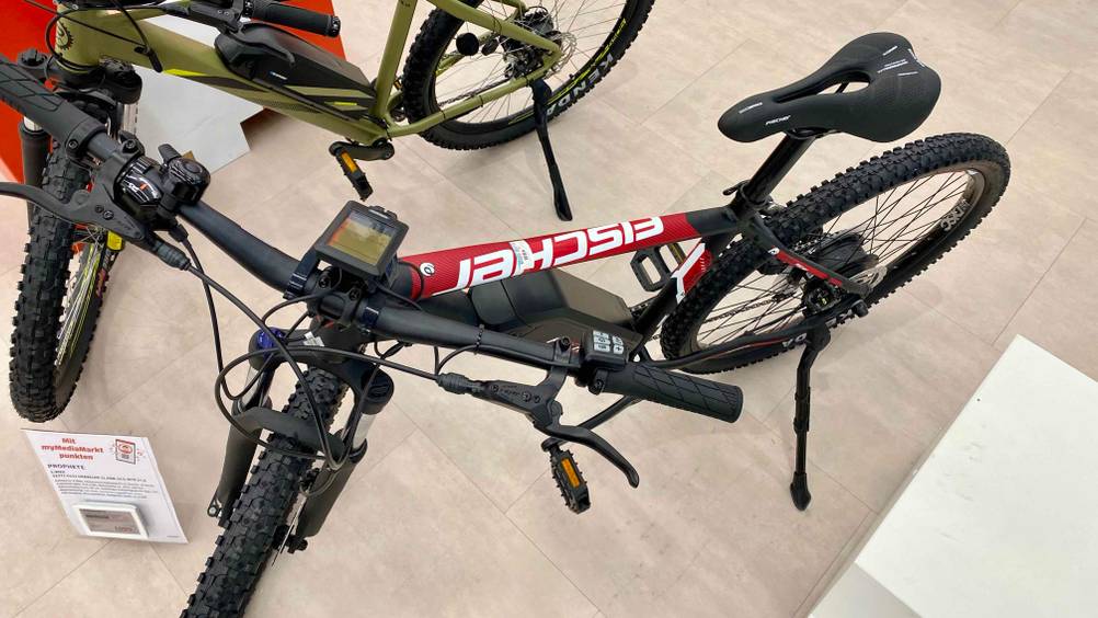 Auf dem getesteten Fischer-E-Bike ist der Markenname zu lesen.