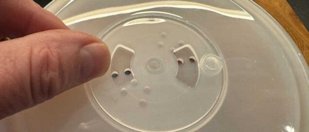 Lüftungsöffnung des Fissler Finecut