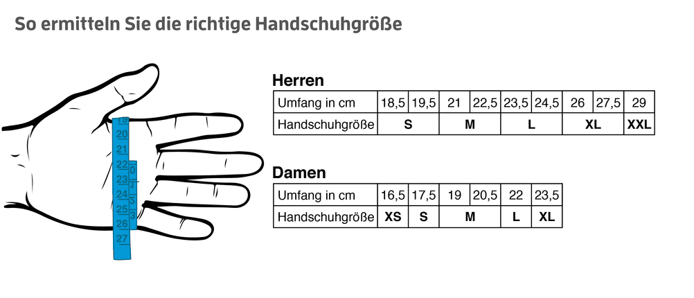 fitness handschuh größe